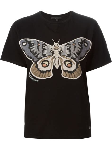 gucci butterfly t shirt men|gucci t shirts for men.